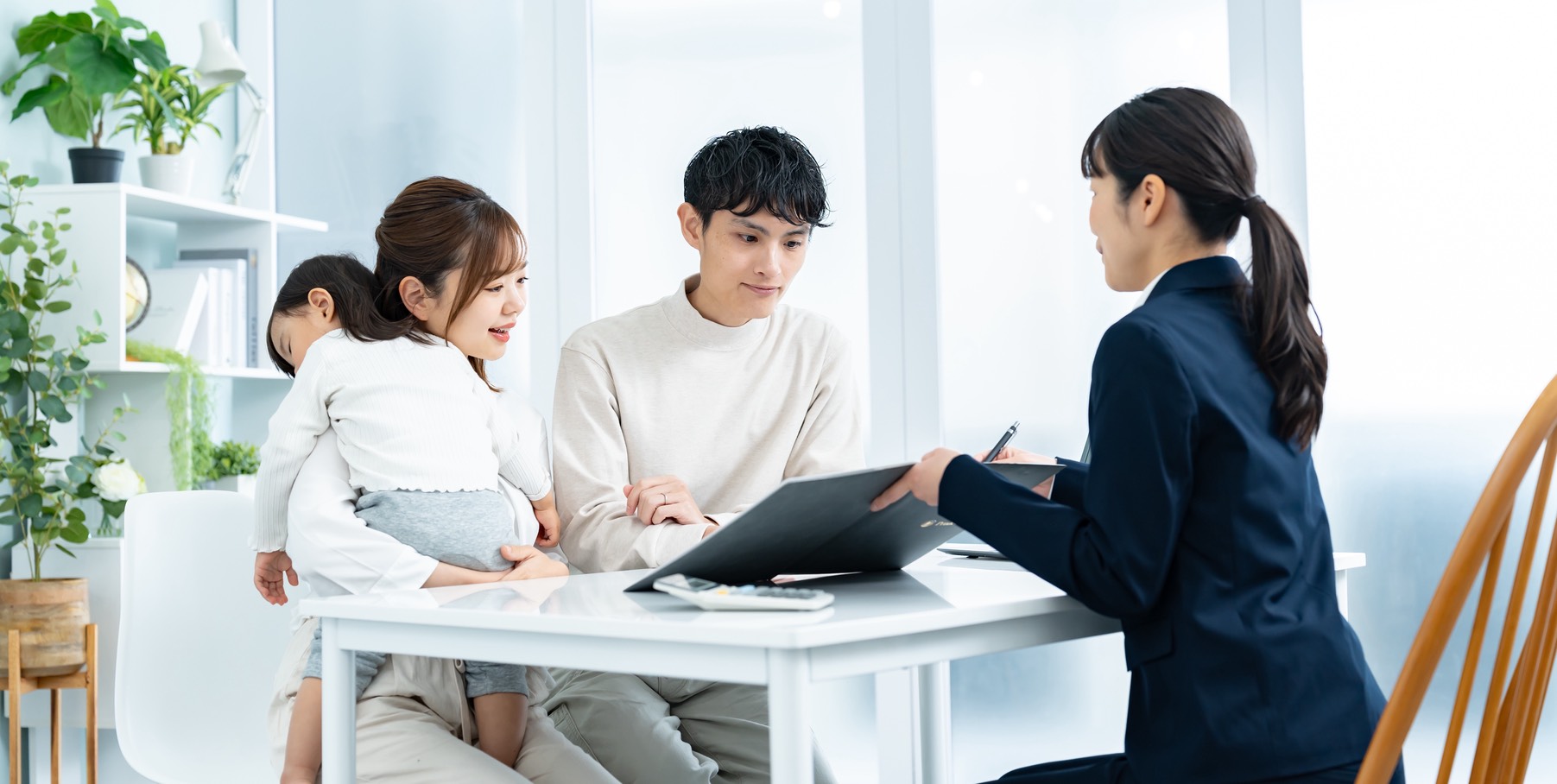 保険設計コンサルティングの様子